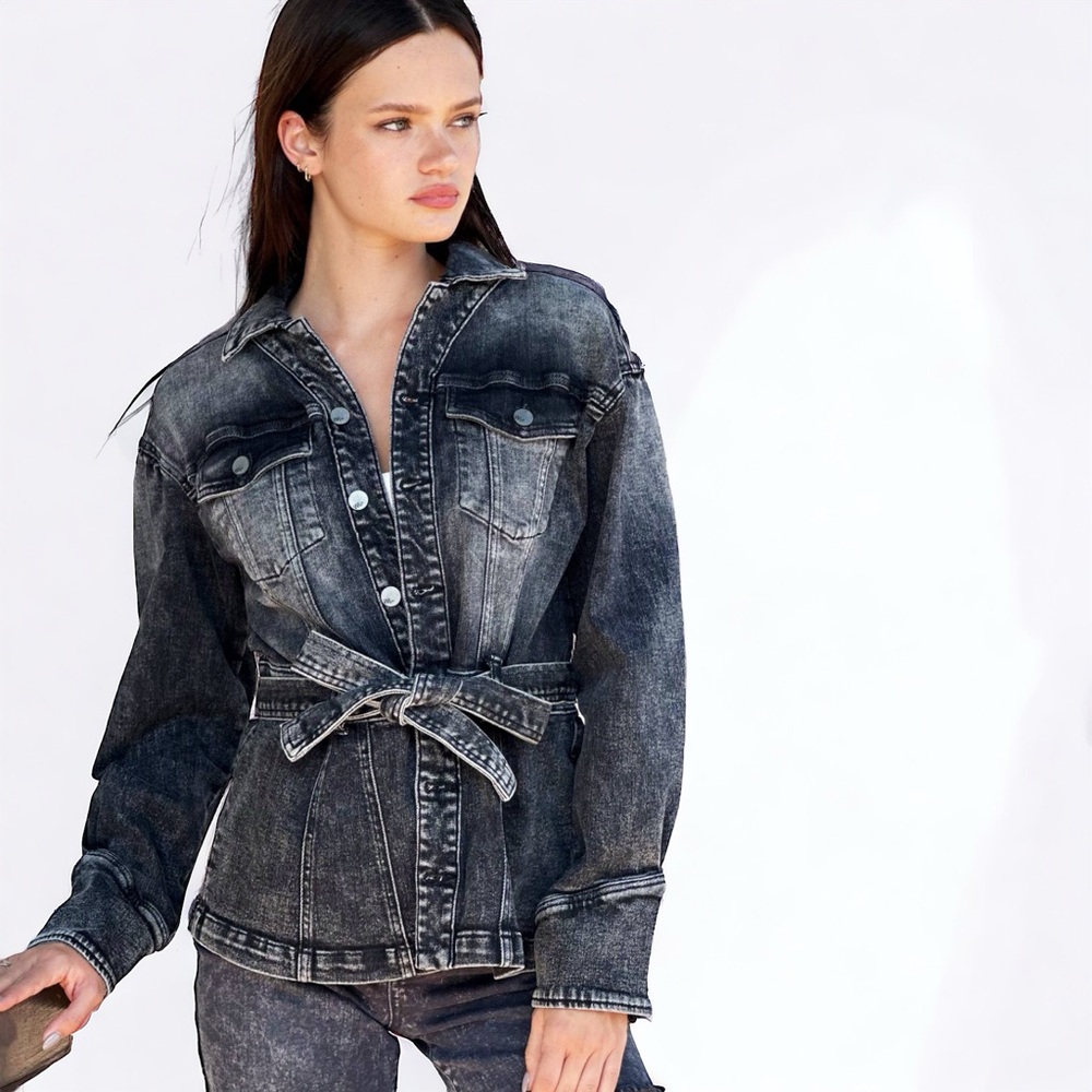 1 Left. Wash Lab Denim Jacket